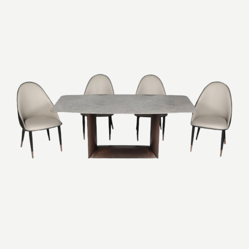 T-1982/b465 Dining Table Set 1+6 Tables
