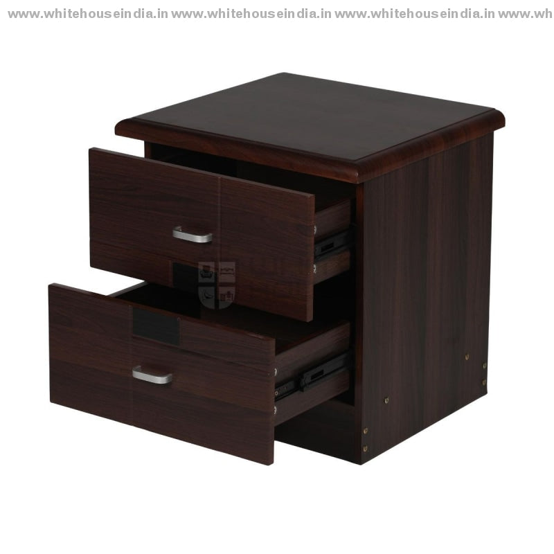 9806 Side Table Width=20 Height=21 Depth=18 Inc. / Brown Material Mdf With Peper Laminate Side