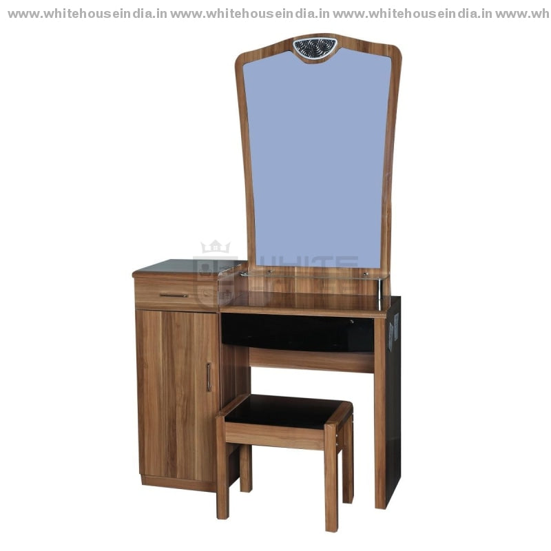 A8201 Dressing Table Width=40 Height=71 Depth=16 Inc. / #c19A6B Material Mdf With Deco Paint High
