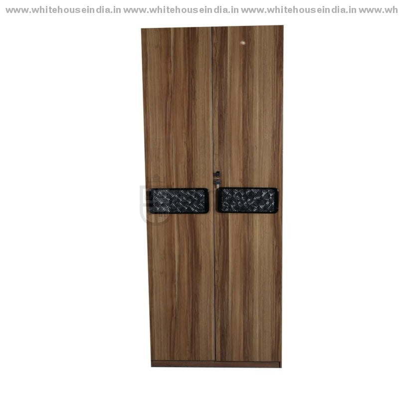 A8201 Wardrobe 2 Door Width=32 Height=79 Depth=23 Inc. / #c19A6B Material Mdf With Deco Paint High