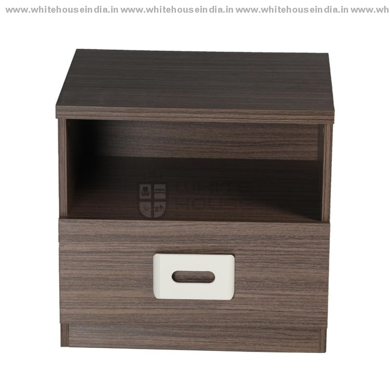 Bs-181C Side Table Width=20 Height=19 Depth=16 Inc. / #7D161A Material Mdf With Deco Paint &