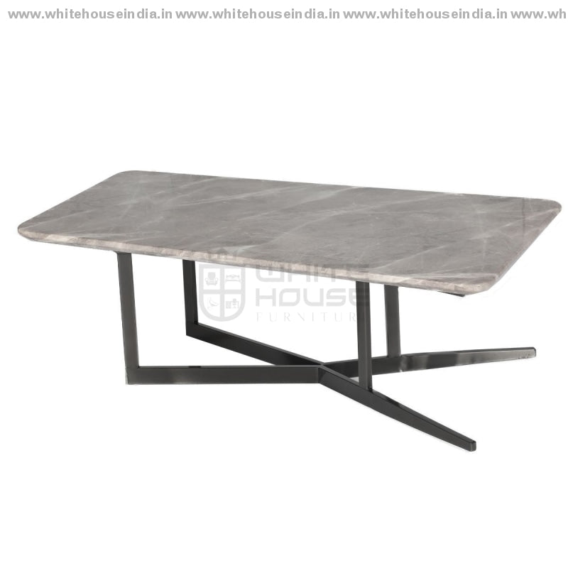 Cj-182A Center Table 1.1M*0.6M / #878681 Stainless Steel Base With Artificial Marble Top Center